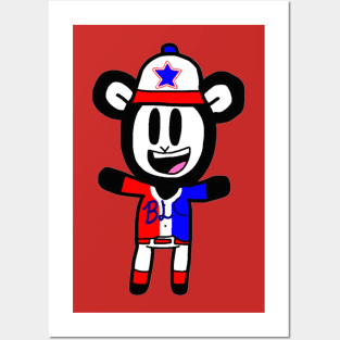 Baseball Baby Lamb Posters and Art